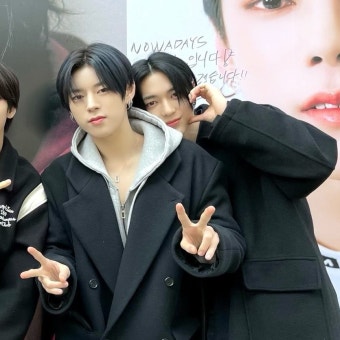 더쿠 - 데뷔곡 작사에 참여한 큐브 신인 나우어데이즈 멤버