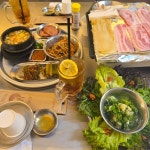 더쿠 - 춘천 냉삼 맛집 찾아간 방탄소년단 뷔