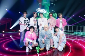 더쿠 - 빌보드 뮤직 어워즈 2024 탑 글로벌 케이팝 아티스트상 - 스트레이키즈 수상