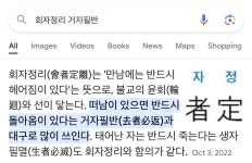 더쿠 - 회자정리 거자필반
