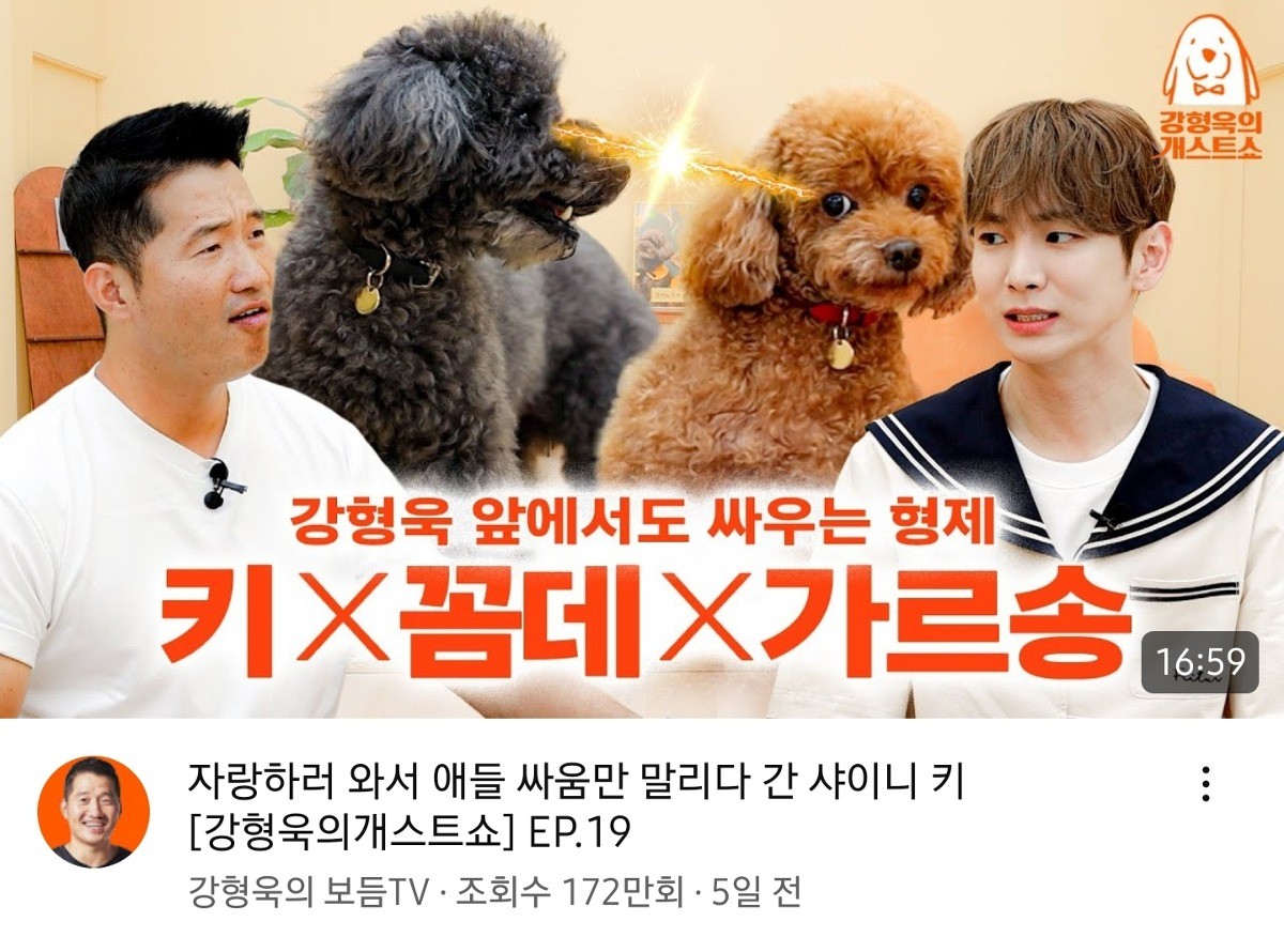 강형욱, 웨스트 하이랜드 화이트 테리어 소개 영상 공개로 팬들 환호!