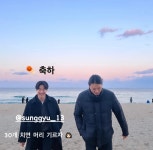 더쿠 - 땨다들아 원중이가 성규선수 머리 기르쟤