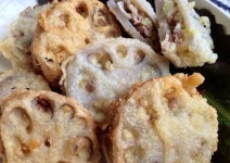 Lotus Root Tempura Stuffed with Pork Recipe by Sachiko - Cookpad Lotus Root Tempura Stuffed with Pork Recipe by Sachiko