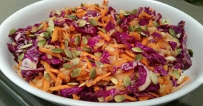 Red Cabbage Salad Recipe by Becky