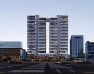 더쿠 - 부산 해운대 최고급 펜트하우스 오피스텔 조감도,분양가