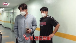 찬우물밑천지구 | 더쿠 - 밑글보고 검색했는데 ㄹㅇ 찬규선수가 강남선수보다 더 크네