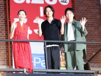 더쿠 - 영화 「킹덤 운명의 불꽃」 공개 직전 이벤트 - 야마자키 켄토, 오카야마 아마네, 안