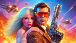 Dynamic Sci-Fi Scene with Interstellar Conflict | Deep Dream Generator 2967. Agent AJ Cartel of the Space Corps! | Deep Dream... 