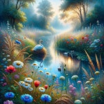 River Serenity: A Natures Masterpiece | Deep Dream Generator