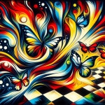 Abstract Composition with Swirling Colors and Butterflies | Deep Dream Generator A vivid flight of fantasy over the rules of... 