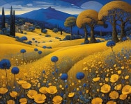 AI Generated Meadow Photos and Artwork | Deep Dream Generator