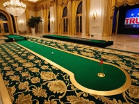 Luxurious Indoor Setting with Putting Green and Decor | Deep Dream Generator Trumps Golf Course in the Ballroom | Deep Dream... 