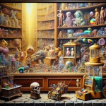 Eclectic Room Filled with Toys and Curiosities | Deep Dream Generator Toy Shop | Deep Dream Generator