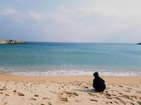 [앵커커피] 앵커커피 앞 해변 | 세상의 모든 여행, 위시빈