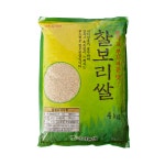 농협몰(NH싱씽몰) 농협하나로마트 군자농협 찰보리쌀,4kg (2026년산)