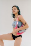 오로지(OROGEE) Tangled Swim Knit Bag-Pink - 사이즈 & 후기 | 무신사