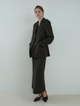 [마조네]SINGLE HIDDEN JACKET_STRIPE [W CONCEPT]