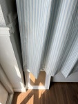 [빔빔]Powder Blue Stripe Curtain [W CONCEPT]