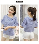 도매꾹 :: 대한민국1위 돈버는 쇼핑 - 도매꾹 [도매꾹] [마이펄]H3356여성의류여름신상스트라이프셔츠