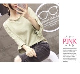 도매꾹 :: 대한민국1위 돈버는 쇼핑 - 도매꾹 [도매꾹] [마이펄]H3430여성의류프릴소매라운드넥티셔츠대박