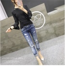 도매꾹 :: 대한민국1위 돈버는 쇼핑 - 도매꾹 [도매꾹] [마이펄]H3430여성의류프릴소매라운드넥티셔츠대박