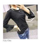 도매꾹 :: 대한민국1위 돈버는 쇼핑 - 도매꾹 [도매꾹] [마이펄]H3430여성의류프릴소매라운드넥티셔츠대박