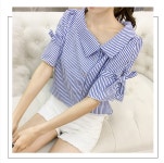 도매꾹 :: 대한민국1위 돈버는 쇼핑 - 도매꾹 [도매꾹] [마이펄]H3356여성의류여름신상스트라이프셔츠