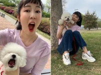 정자 기증 받아서 자발적 비혼모 됐다 고백한 사유리의 남다른 반려견 사랑
