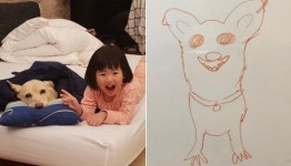 6살 조카가 그린 강아지 그림 본 삼촌이 순간 울컥해서 눈물 쏟아낼 뻔한 진짜 이유