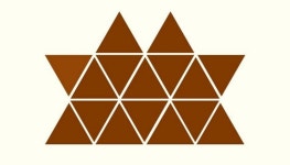 제시된 그림 속에서 혼자 다른 삼각형 제한된 5초 이내 찾으면 눈썰미가 정말 대단한 사람