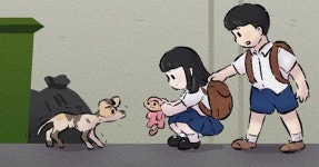 집사들 눈물 쏟게 만든 백혈병으로 떠난 주인과 재회한 강아지 사연