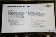 무기 토론방 - 유용원의 군사세계 하이얏트 호텔 - 2014 스웨덴의 날 행사에서 - 그리펜 소개