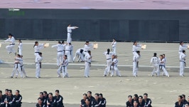 BEMIL 사진 자료실 - BEMIL 군사세계 <BEMIL 현장취재> 집단 고공강하, 태권도 시범, 도보부대 분열 등 국군의 날 미디어데이 풀사진