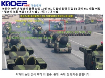 전문가 코너 - 유용원의 군사세계 북한 열병식에 예비 이동식 발사대 동원? 북한군 70주년 열병식 공개정보 분석