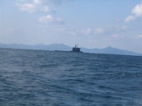 BEMIL 사진 자료실 - BEMIL 군사세계 남해서 작전중인 대조영함과 인도네시아 잠수함!