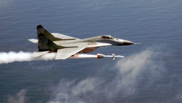 BEMIL 사진 자료실 - 유용원의 군사세계 AA-10을 발사하는 독일공군 MIG-29 입니다