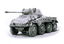 Sd.Kfz. 234 장갑차 - 유용원의군사세계 - 전문가광장 > 무기백과 Sd.Kfz. 234 장갑차