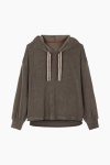 BENETTON-테리 스트랩 후드 티셔츠_BATS93611DG│삼성물산 온라인몰 SSF Shop 테리 스트랩 후드 티셔츠_BATS93611DG