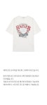 [레이브](묶음코드 등록) Vintage Rose Graphic T-shirt in White VW4SE027-01 [W CONCEPT]