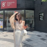 어이사마켓 - 미디엄기장 스커트 1316 중국 다이렉트 패션 B2B 플랫폼 어이사마켓