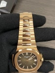 Patek Philippe 5711/1R-001 Rose Gold Nautilus for $159,000 for sale from a Trusted Seller on Chrono24
