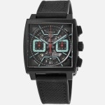 TAG Heuer Monaco Black Rubber 39mm CBL2184.FT6236 Automatic... for $8,078 for sale from a Trusted Seller on Chrono24