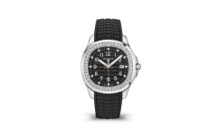 Patek Philippe Aquanaut Luce 5267/200A Black Dial Diamond... for $54,995 for sale from a Trusted Seller on Chrono24