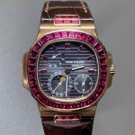 Patek Philippe Nautilus Rose Gold with Rubies 5724/12R for Price on request for sale from a Trusted Seller on Chrono24