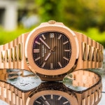 Patek Philippe Unworn 2021 Nautilus 5711/1R-001 Brown Dial for $165,000 for sale from a Trusted Seller on Chrono24