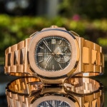 Patek Philippe Unworn Nautilus 2023 5980/1R-001 Travel Time... for $209,000 for sale from a Trusted Seller on Chrono24