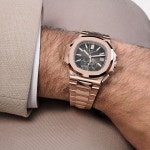 Patek Philippe Nautilus 5980/1R-001 Chronograph Rose Gold (2020) for $219,000 for sale from a Trusted Seller on Chrono24