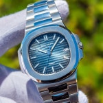 Patek Philippe Nautilus 5711/1A Blue Tiffany stamped for $244,093 for sale from a Trusted Seller on Chrono24