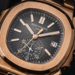 Patek Philippe Nautilus 40.5mm ref. 5980/1R-001 for $242,988 for sale from a Trusted Seller on Chrono24