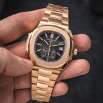 Patek Philippe Nautilus 40.5mm ref. 5980/1R-001 for $242,988 for sale from a Trusted Seller on Chrono24